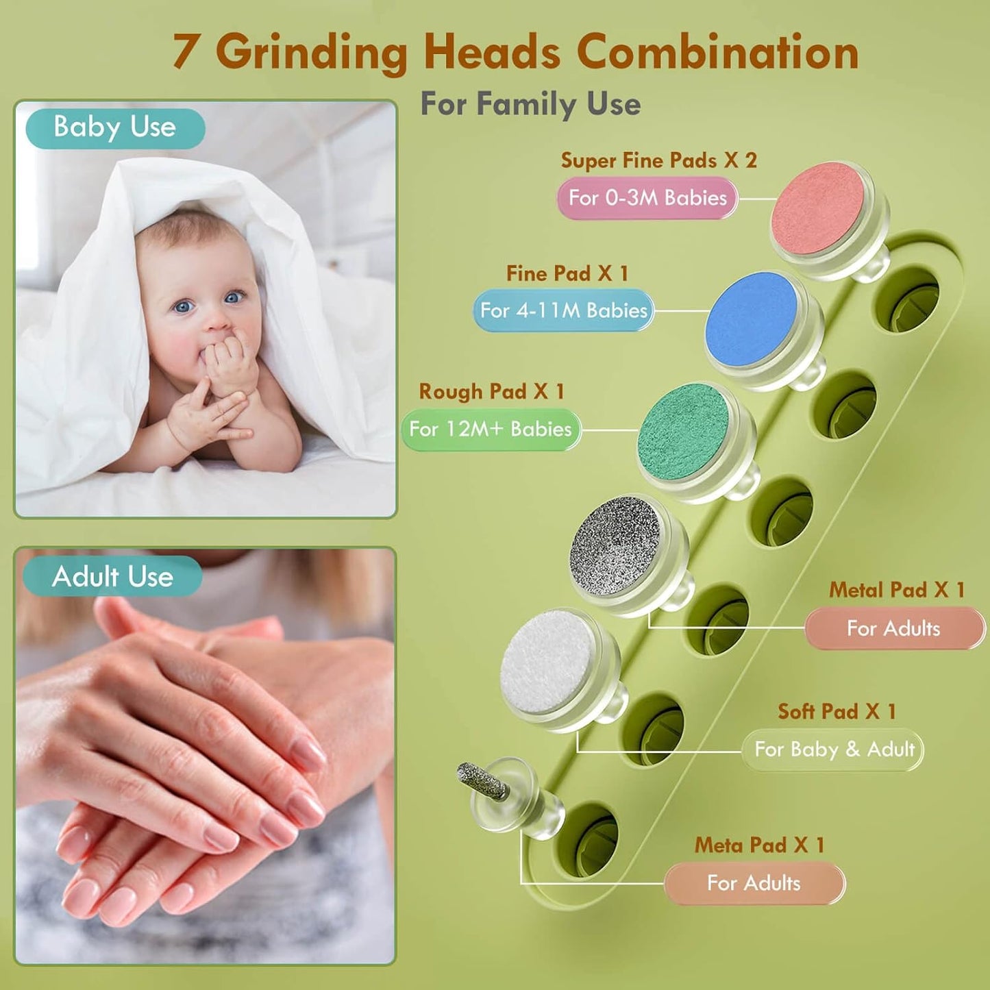 ✨Baby Nail Clippers with Light